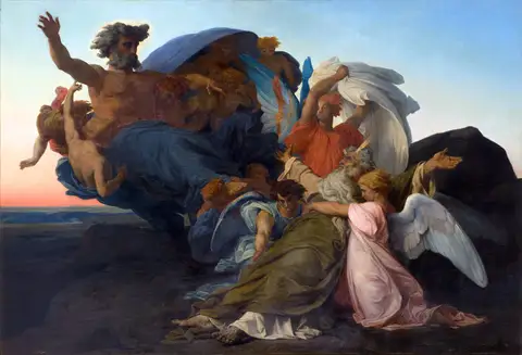The Death of Moses by Alexandre Cabanel