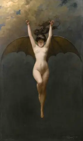The Bat Woman by Albert Joseph Pénot