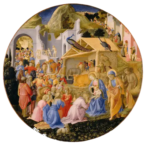 Adoration of the Magi by Fra Angelico