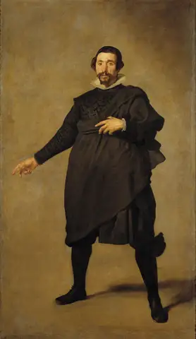 Portrait of Pablo de Valladolid by Diego Velázquez