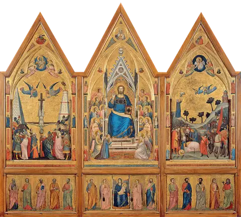 Stefaneschi Triptych by Giotto di Bondone