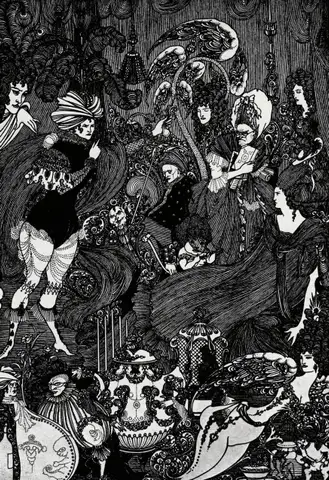 The Cave of Spleen by Aubrey Beardsley