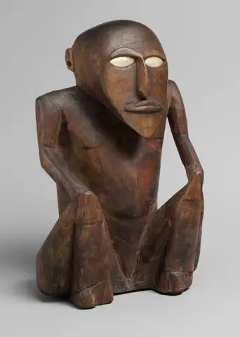 Seated Figure by Oceanic Art