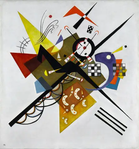 On White II by Wassily Kandinsky