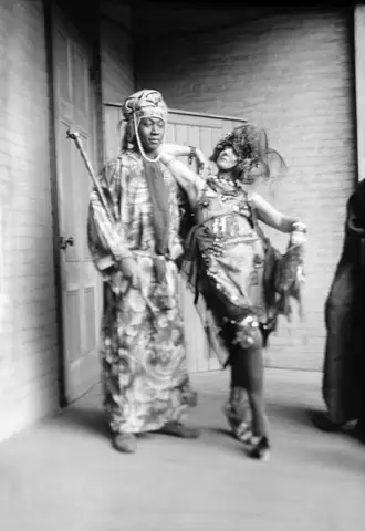 Claude McKay and Baroness von Freytag by Elsa von Freytag-Loringhoven