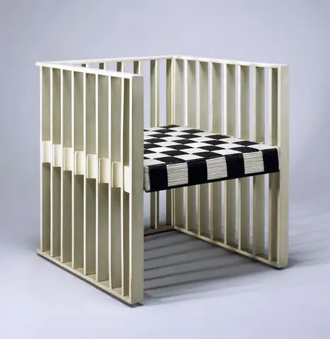Purkersdorf Sanatorium Armchair by Koloman Moser