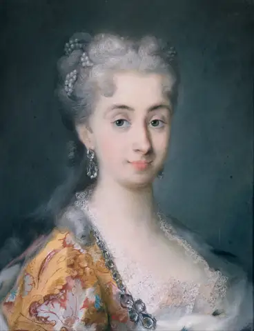 Portrait of Pisana Mocenigo by Rosalba Carriera