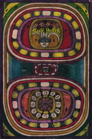 Cleopatra — St. Adolf-Ring, Giant City in India by Adolf Wölfli