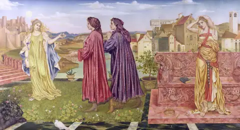 The Garden of Opportunity by Evelyn De Morgan