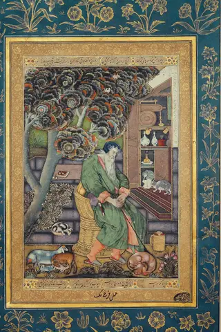 A Sufi Sage, The Personification of Melancholia by Farrukh Beg