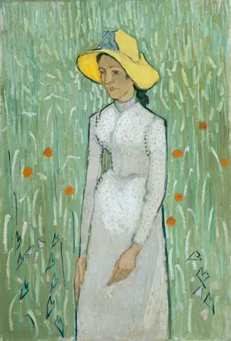 Girl in White by Vincent Van Gogh