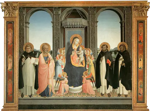Fiesole Altarpiece by Fra Angelico
