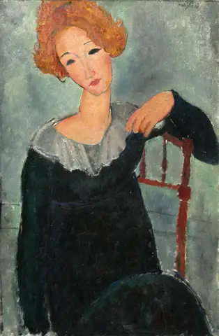 Woman with Red Hair by Amedeo Modigliani