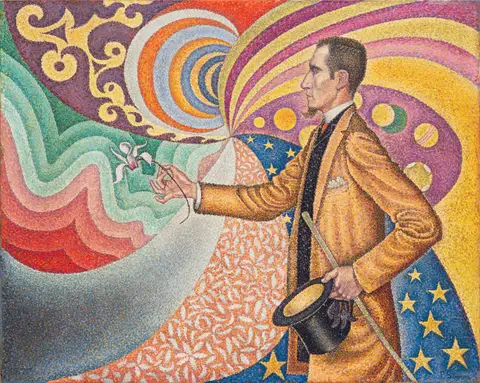 Portrait of M. Félix Fénéon by Paul Signac
