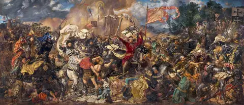 Battle of Grunwald by Jan Matejko