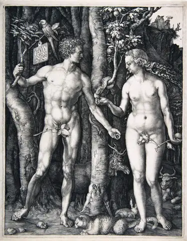 Adam and Eve by Albrecht Dürer