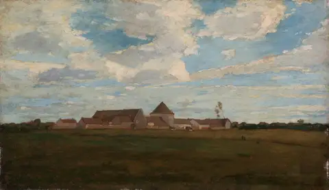 Cerney-la-Ville, French Farm by Winslow Homer