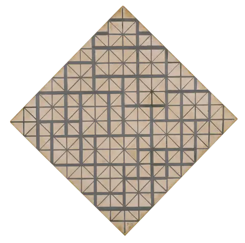 Composition in Black and Gray by Piet Mondrian