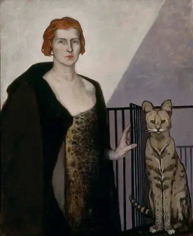 La Baronne Emile D'Erlanger by Romaine Brooks