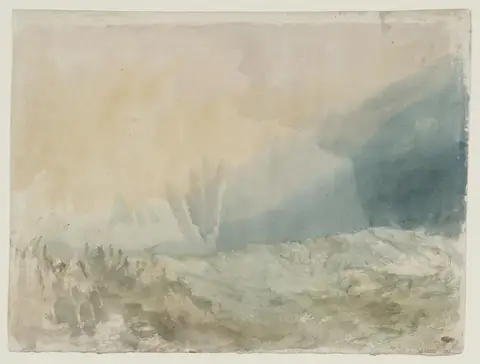 The Bass Rock by Joseph Mallord William Turner