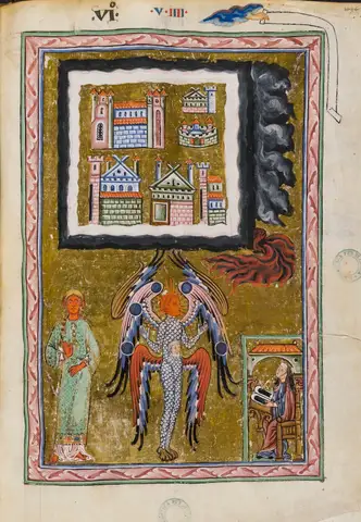 Book of Divine Works, Part 3, Vision 4: Wisdom and the Ancient
Counsel before the City of God by Hildegard von Bingen