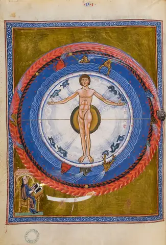 Book of Divine Works, Part 1, Vision 3: Macrocosm of Winds, Microcosm
of Humors by Hildegard von Bingen