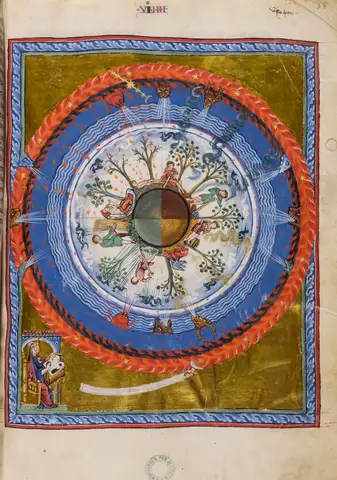 Book of Divine Works, Part 1, Vision 4: Cosmos, Body, and Soul by Hildegard von Bingen
