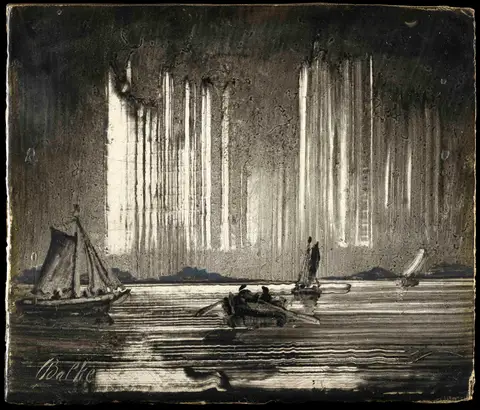 Northern Lights by Peder Balke