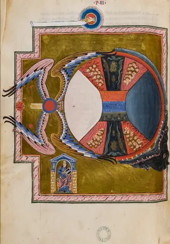 Book of Divine Works, Part 2, Vision 1: The Parts of the Earth:
Living, Dying, and Purgatory by Hildegard von Bingen