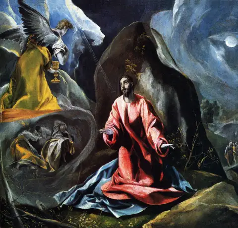 The Agony in the Garden by El Greco