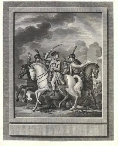 Napoleon at the battle of Marengo by François Anne David