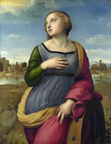 Saint Catherine of Alexandria by Raphael Sanzio