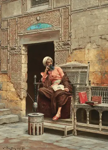 The Scribe by Ludwig Deutsch