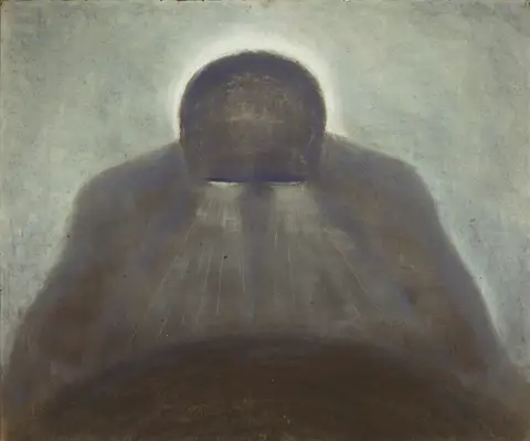 The Thought by Mikalojus Konstantinas Čiurlionis