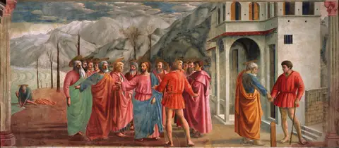 The Tribute Money by Masaccio