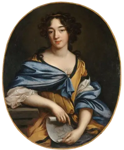 Self portrait of Élisabeth Sophie Chéron