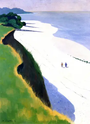 White beach by Félix Vallotton