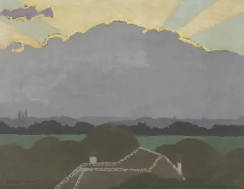 The Great Cloud by Félix Vallotton
