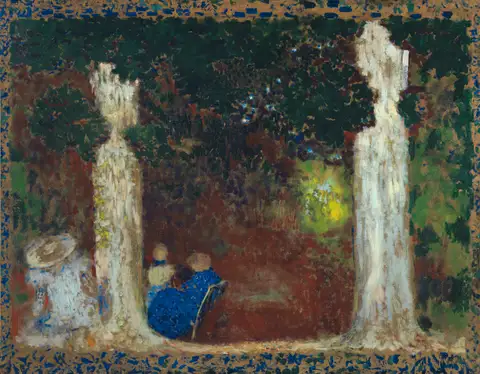 Beneath the Trees by Édouard Vuillard