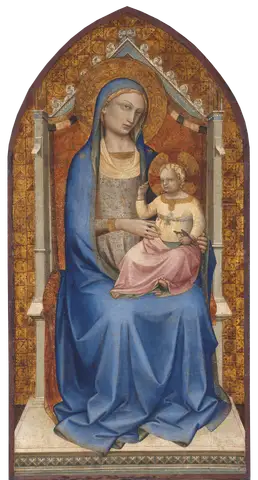 Virgin and Child by Lorenzo Monaco