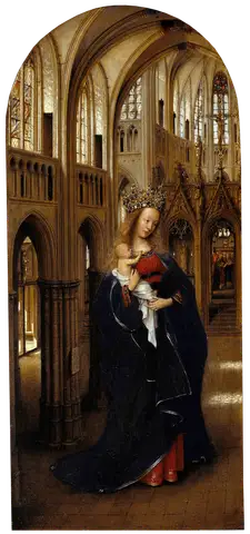 The Madonna in the Church by Jan Van Eyck