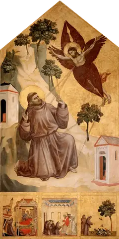 Saint Francis Receiving the Stigmata by Giotto di Bondone
