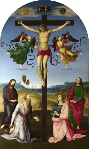Mond Crucifixion by Raphael Sanzio