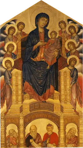 Maesta of Santa Trinita by Cimabue