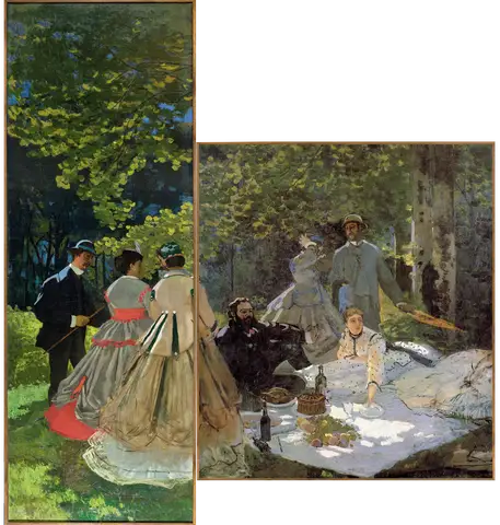 Luncheon on the Grass by Claude Monet