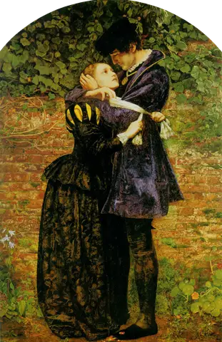 A Huguenot on St Bartholomew's Day by John Everett Millais