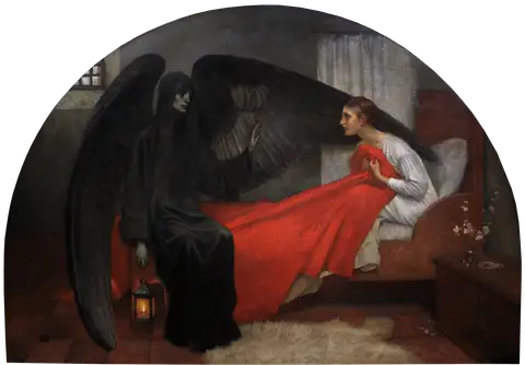 Death and the Maiden by Marianne Stokes