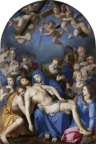 Deposition of Christ by Agnolo Bronzino