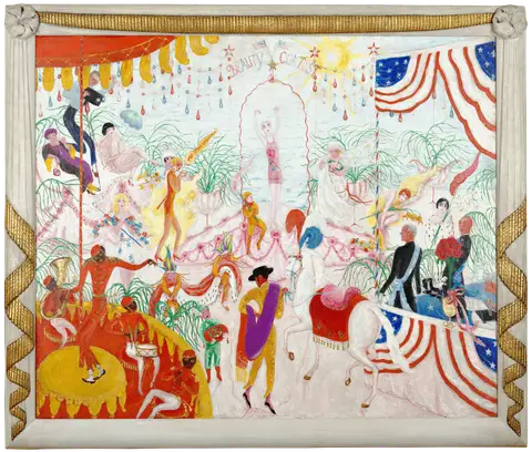 Beauty Contest: To the Memory of P.T. Barnum by Florine Stettheimer