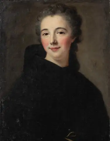 Mademoiselle de Charolais in a Franciscan Robe by Marianne Loir